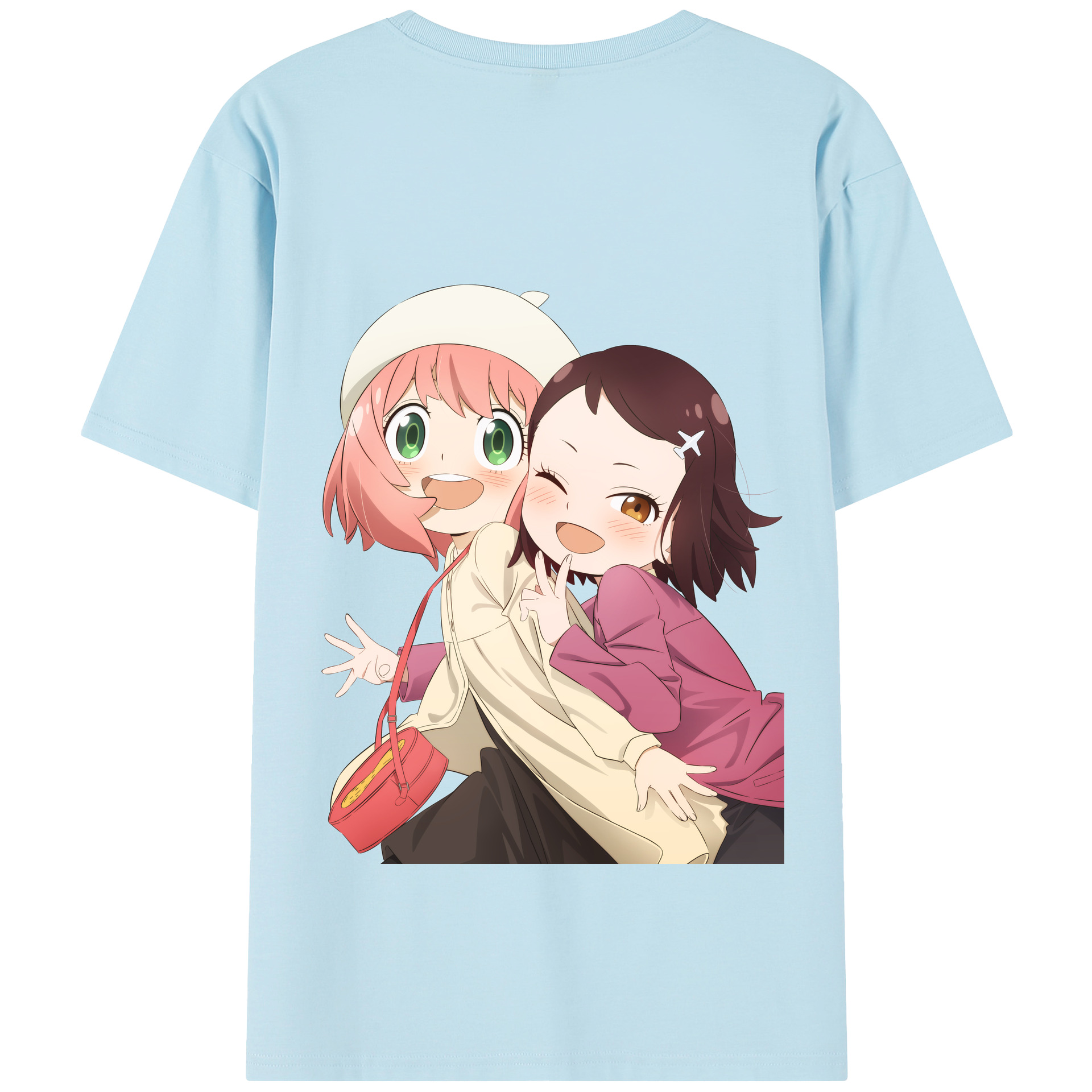 （画像用） SPY×FAMILY间谍家家酒 綿100％半袖Tシャツ（背面プリント）